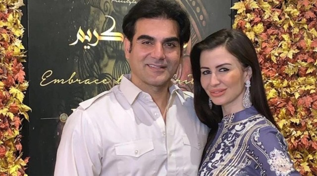 Arbaaz Khan and Giorgia Andriani