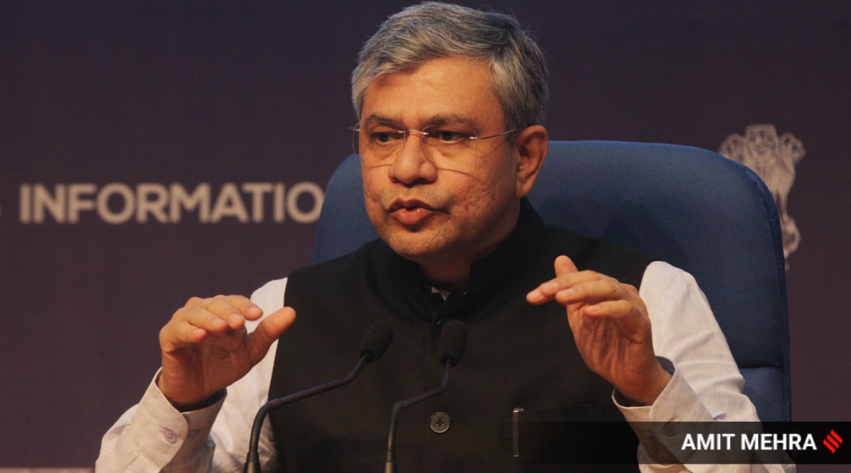 Refuting the state government’s claim that Odisha is neglected by the railway sector, Vaishnaw – who has been elected to the Rajya Sabha from the state – said the Centre has prepared a plan to completely transform the sector. (Express file photo by Amit Mehra)