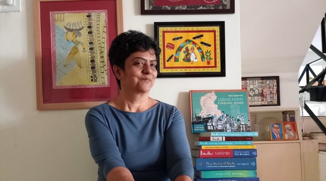Writer Saaz Aggarwal created ripples with her book Sindh: Stories from a Vanished Homeland (Express)