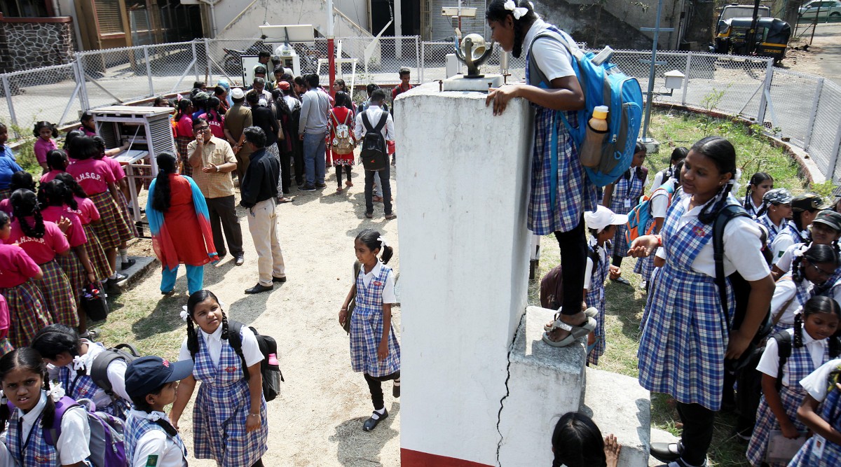 kerala schools, weather station