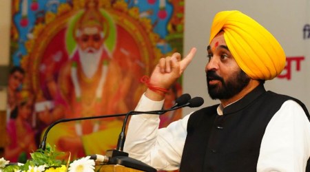 Punjab Chief Minister Bhagwant Mann will honour sportspersons during the event. (Express Photo by Gurmeet Singh)