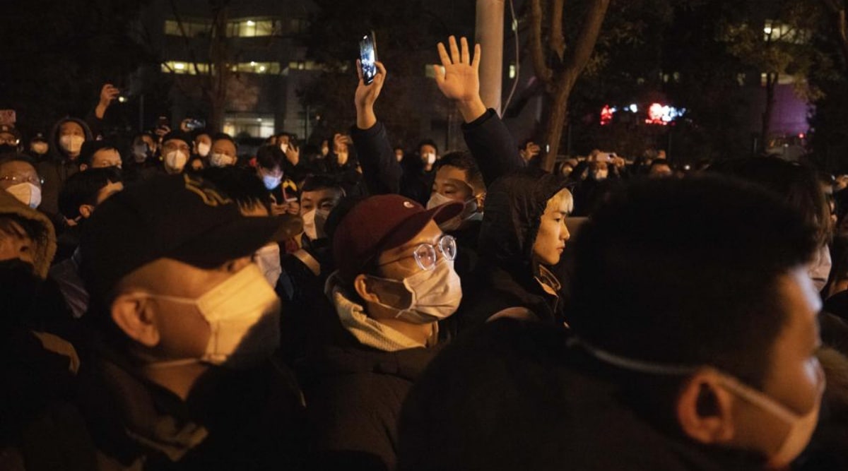 china protest, zero covid news, indian express