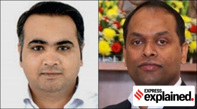 Sarath Reddy (left) and Benoy Babu (right). (Credits: Aurobindo Pharma's website/Linkedin)