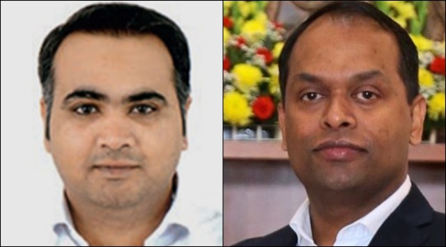 Sarath Reddy and Benoy Babu (Credits: Aurobindo Pharma's website/Linkedin)