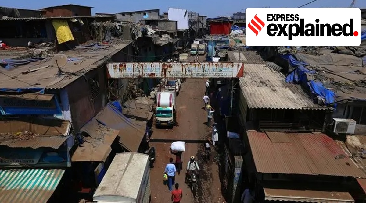 The Dharavi redevelopment project has been stuck for almost two decades. Dharavi, considered one of the largest slums in the world, sits on real estate gold. (Express file photo by Nirmal Harindran)