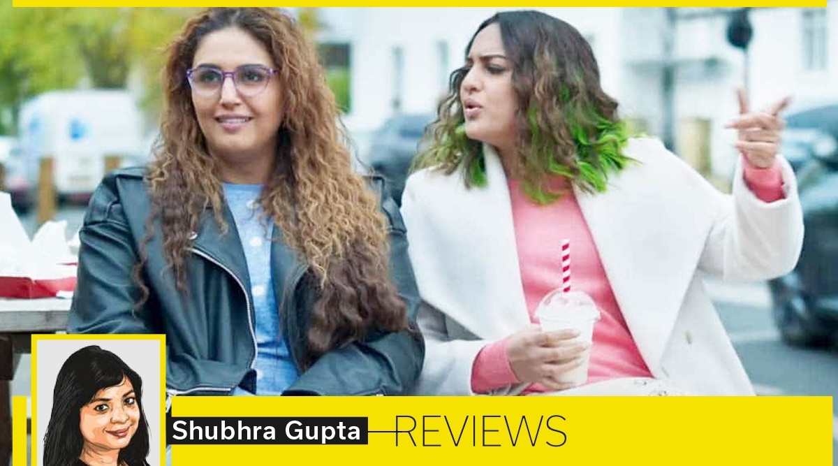Huma Qureshi Wallpaper Bf Xxx - Double XL movie review: Sonakshi Sinha-Huma Qureshi film has zero nuance,  major stereotyping | Movie-review News - The Indian Express