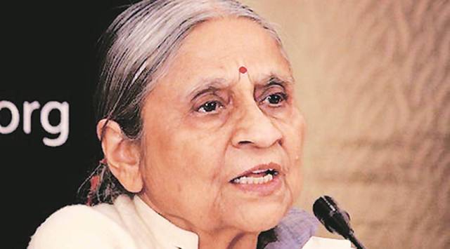 Elaben, as she was called, founded SEWA, one of the biggest women's cooperatives and national trade unions registered in 1972 which was born out of a textile trade union. (File photo)