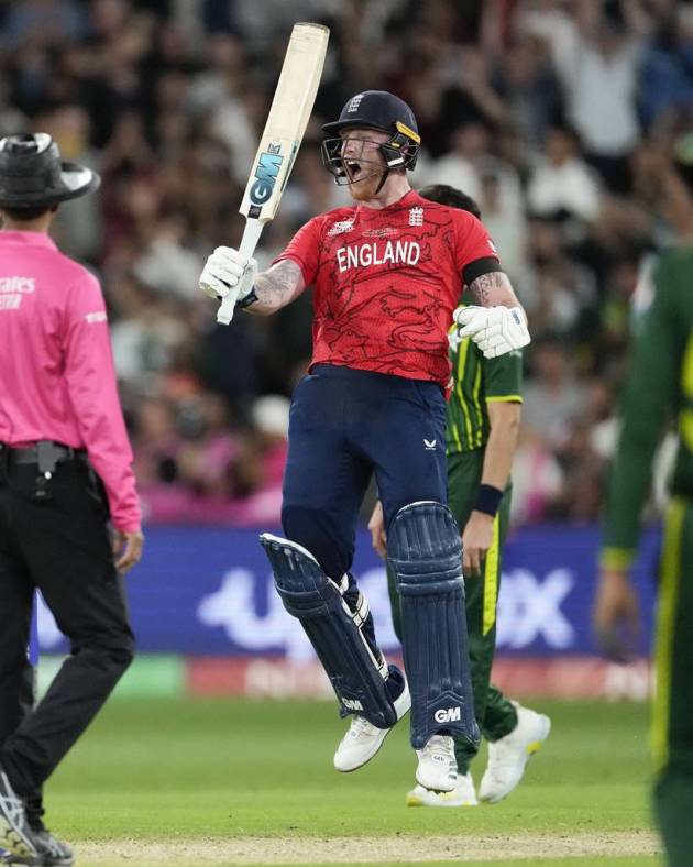 Ben Stokes leads England to T20 World Cup glory, break Pakistani hearts ...
