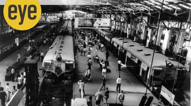 A deserted Churchgate Railway Station. (Credit: Express Archives)