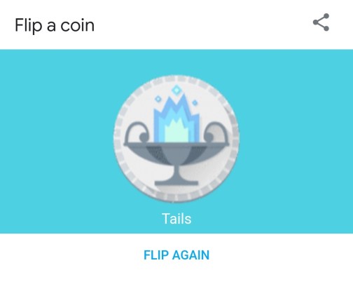 flip a coin google assistant