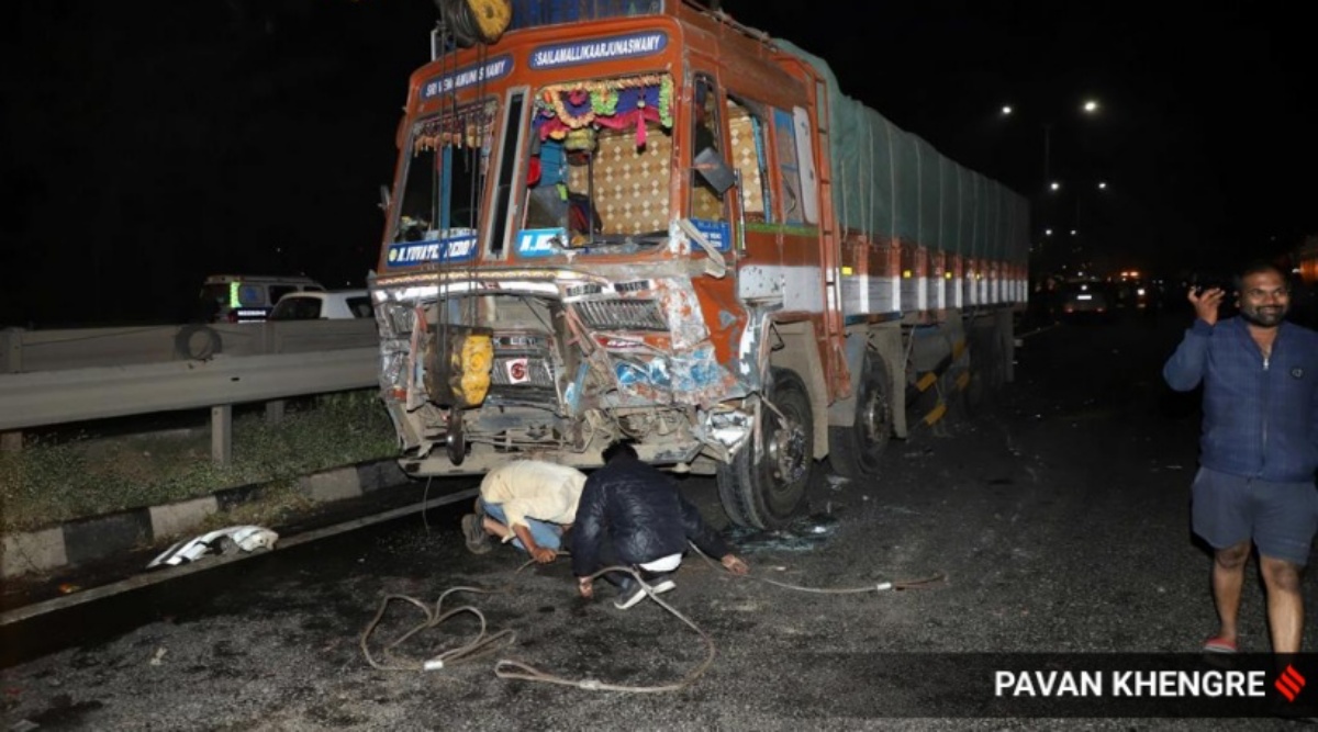 Pune truck accident: Authorities propose phased reduction of heavy vehicles’ speed limits, dismantling of ‘selfie point’