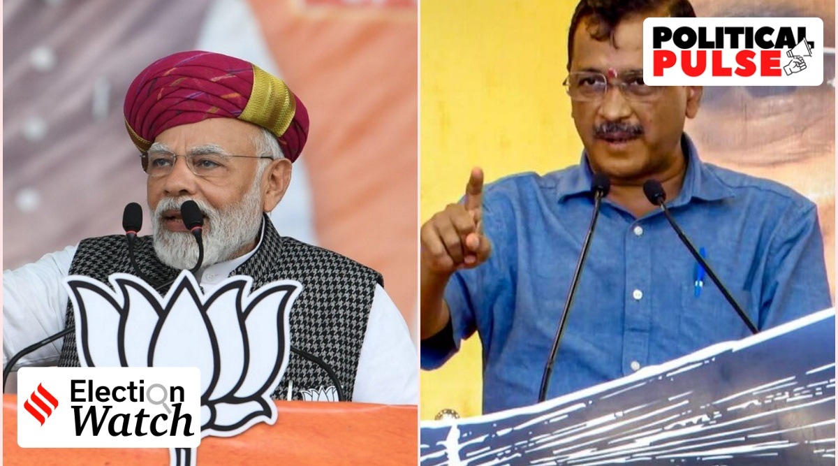 Prime Minister Narendra Modi (L) and Delhi CM Arvind Kejriwal (R). (PTI Photos) 
