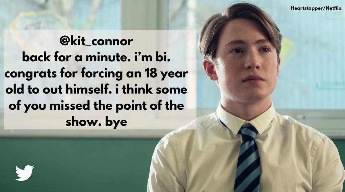 ‘forced To Come Out As Bisexual Heartstopper Actor Kit Connors Post