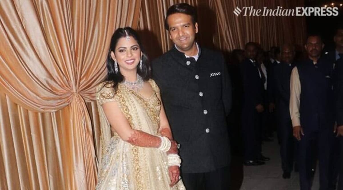 Isha Ambani-Anand Piramal wedding reception took place at Jio Gardens in Bandra Kurla Complex, Mumbai. (Photo: Varinder Chawla)