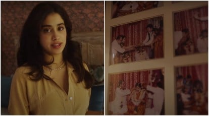 414px x 230px - Janhvi Kapoor gives a tour of her Chennai house, shows photos of the  'secret wedding' of Sridevi-Boney Kapoor. Watch video | Bollywood News -  The Indian Express
