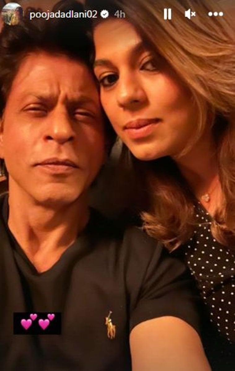 srk and pooja dadlani