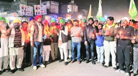 ludhiana news, farmers march, indian express