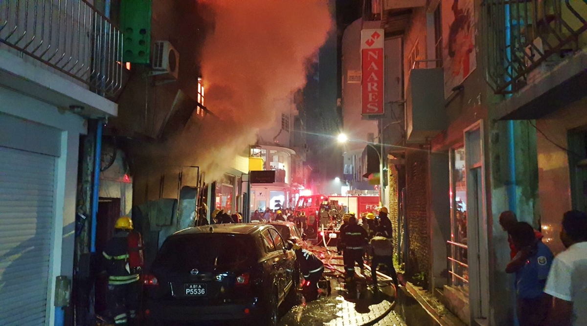 Many killed in Maldives fire; relief work ongoing | World News,The Indian  Express