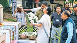 Suvendu Adhikari, Mamata Banerjee, Constitution day, Trinamool Congress, West Bengal BJP, West Bengal, Kolkata, Indian Express, current affairs