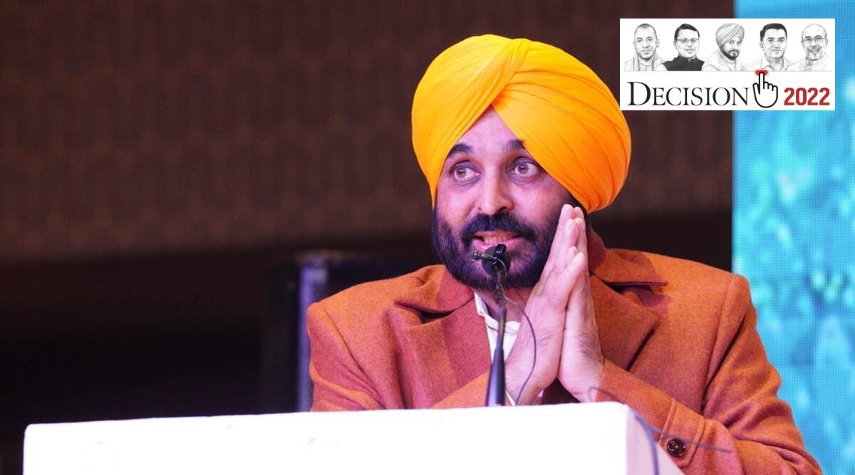 Bhagwant Mann, Aam Aadmi Party, Gujarat Assembly elections, Ahmedabad news, Gujarat, Indian Express, Current affairs