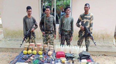 As the remaining Maoists managed to escape, the DGP said combing operation has been intensified to capture them.(Twitter/@odisha_police)