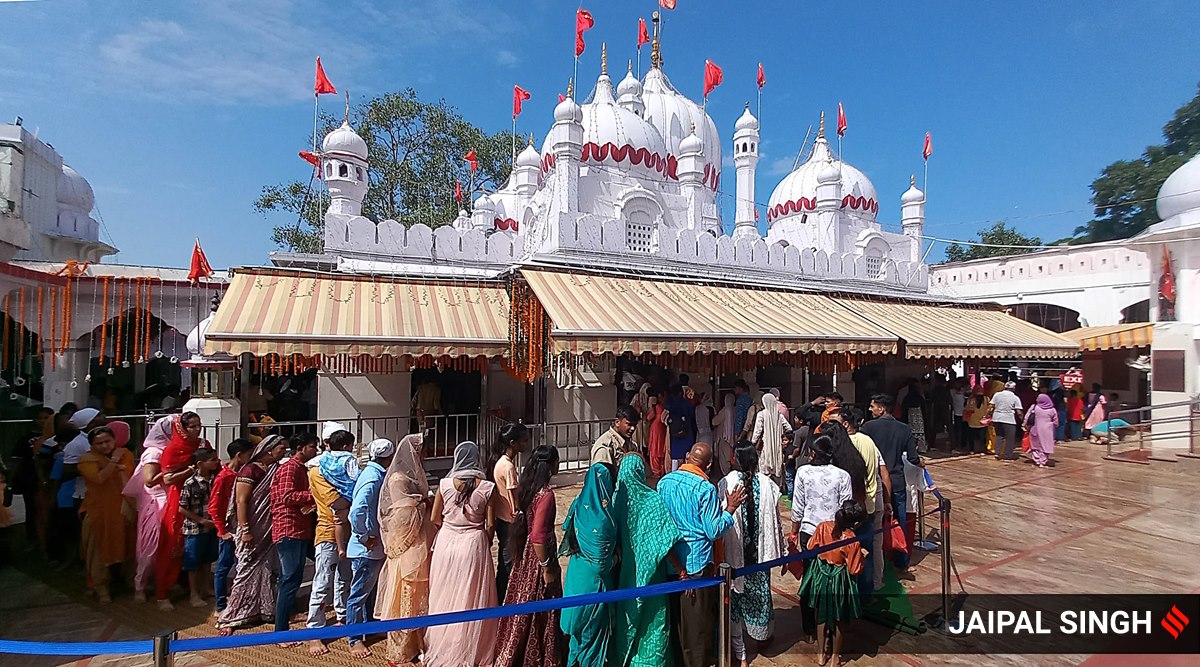 CM Khattar also gave approval to many important decisions, including functioning of the Sanskrit College being built in the premises of Mansa Devi. (Express file photo by Jaipal Singh)