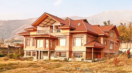 The six-bedroom bungalow at Khimber, where Mehbooba will be moving, belongs to her sister who lives abroad. (Express Photo)