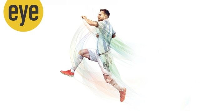 Lionel Messi will be playing his fifth FIFA World Cup in Qatar. (Illustration by Suvojit Dey)