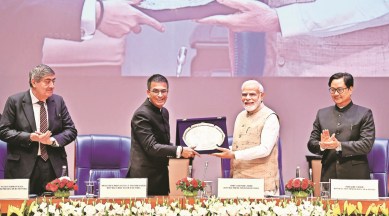Modi Constitution day address, Narendra Modi Constitution day, Narendra Modi, Supreme Court, Constitution day, Democracy, Indian democracy, Indian Express, India news, current affairs