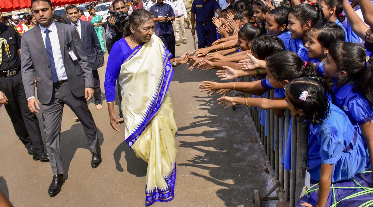 President Murmu Breaks Protocol, Walks 2 Km To Jagannath Temple | India ...