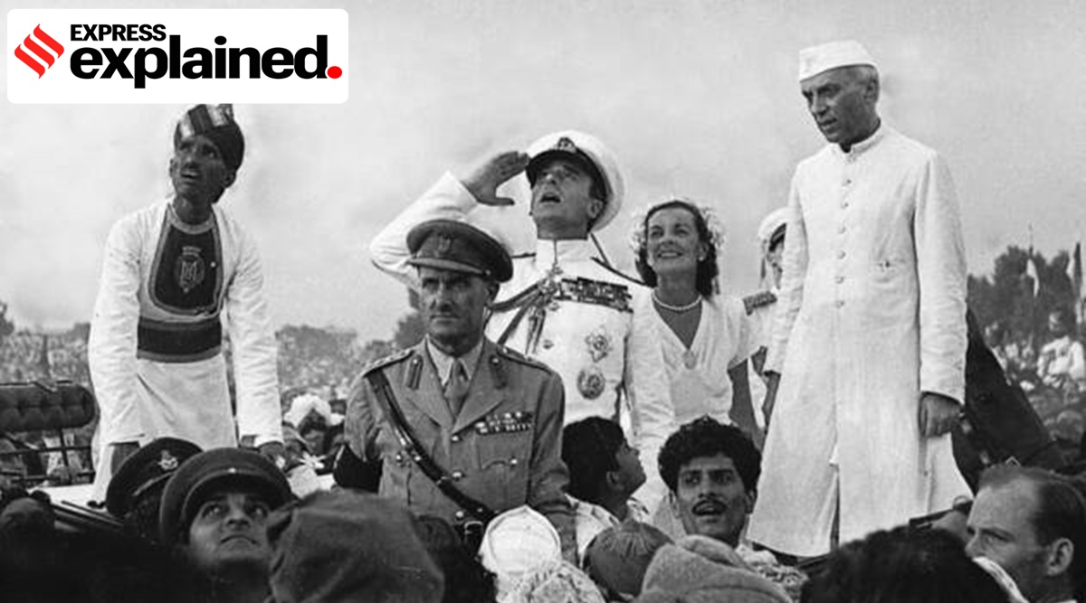 Nehru and edwina, nehru edwina affair, lord louis mountbatten, edwina mountbatten, india independence, express explained, indian express