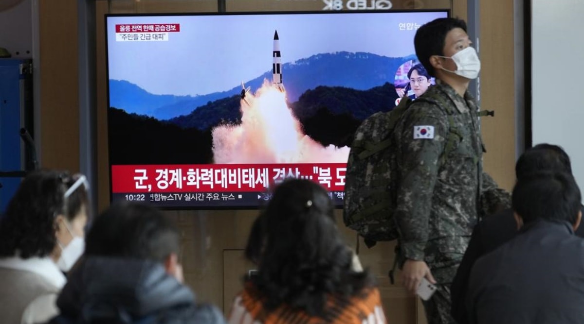 North Korea continues missile barrage with test over Japan | World News ...