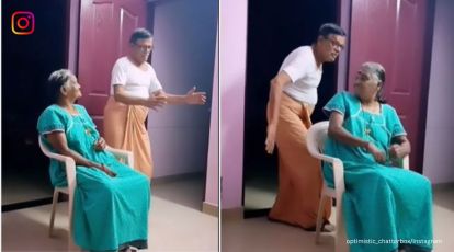 Shruti Prakash Sex - Elderly man grooves to 'Arabic Kuthu' around his wife, adorable expression  of love wins the internet | Trending News,The Indian Express