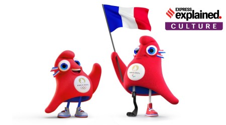 The red cap is associated in France with liberty. It is also an international symbol of liberty present in many emblems in North and South America. (Photo via Twitter.com/Paris2024)