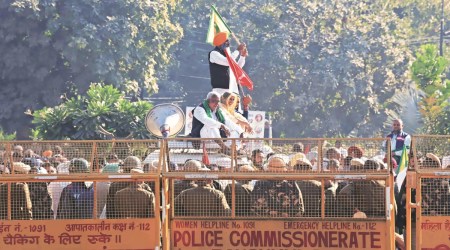 farmers protest news, indian express