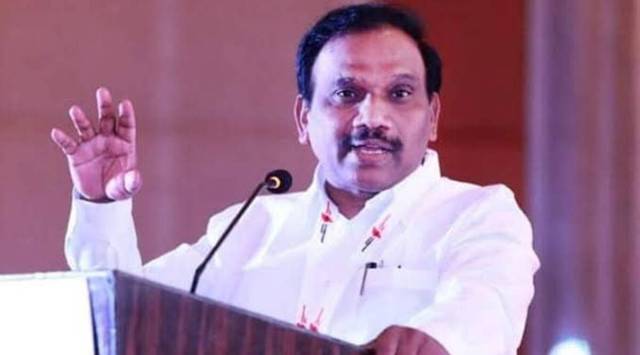 DMK Lok Sabha MP A Raja (File)