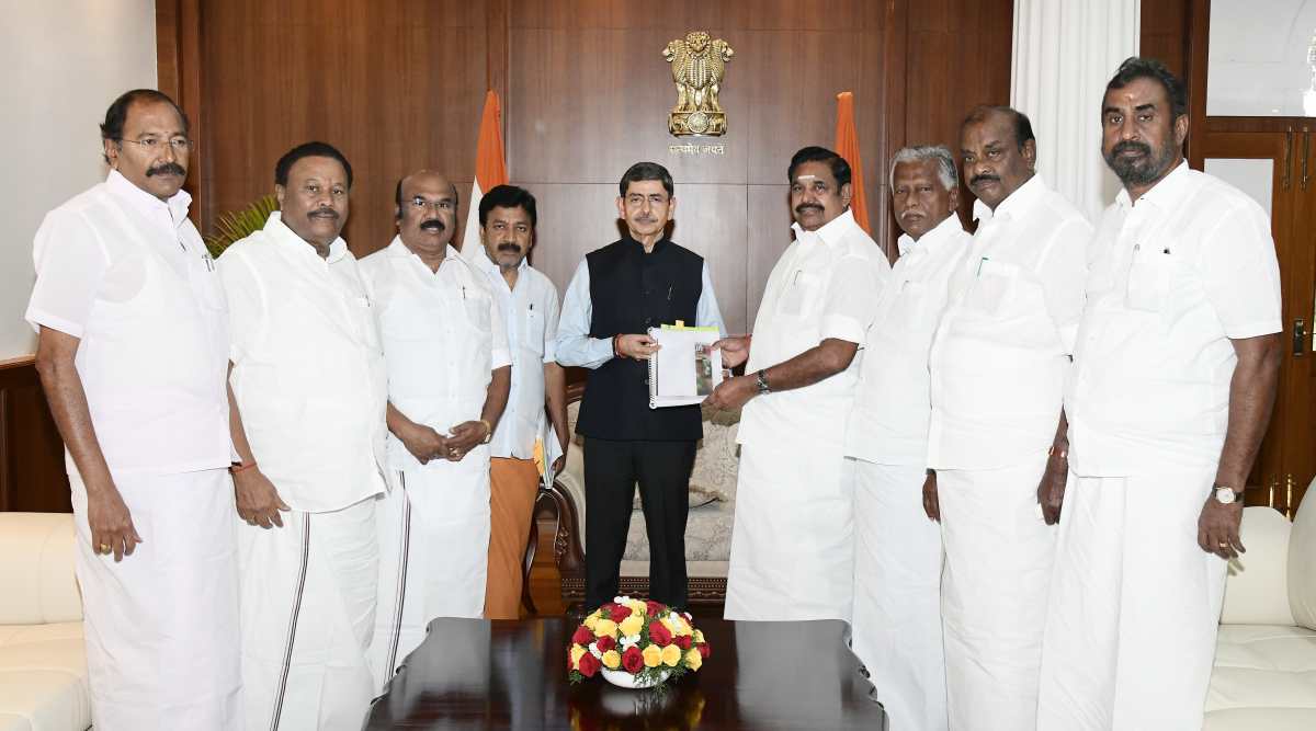 Law and order deteriorated under MK Stalin rule, EPS tells Tamil Nadu  Governor | Chennai News, The Indian Express