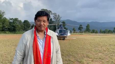 A screengrab from the vudeo shared by Meghalaya CM Conrad Sangma. (Photo: Twitter@SangmaConrad)