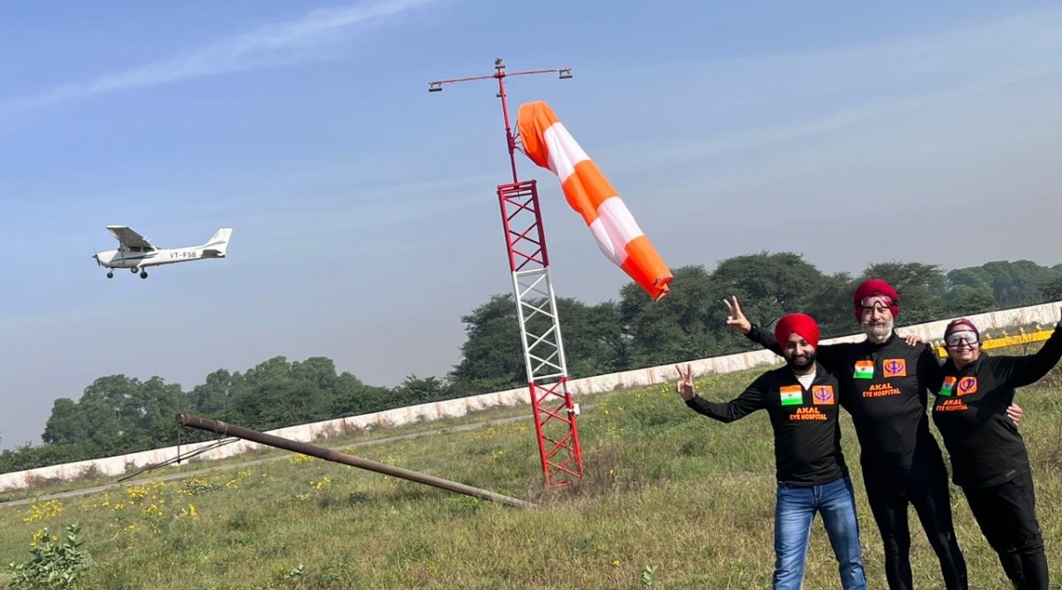 Senior citizen couple tries skydiving, becomes ‘oldest’ pair to do so in country