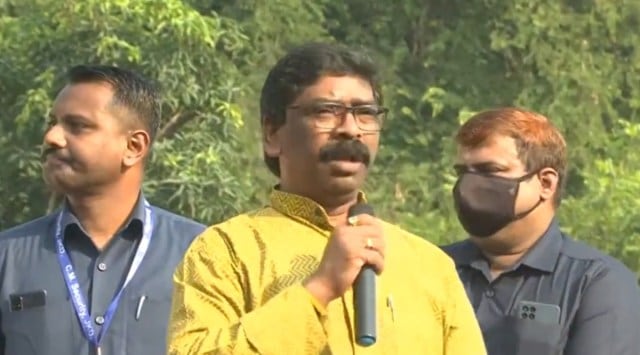 Jharkhand Chief Minister Hemant Soren. (ANI)