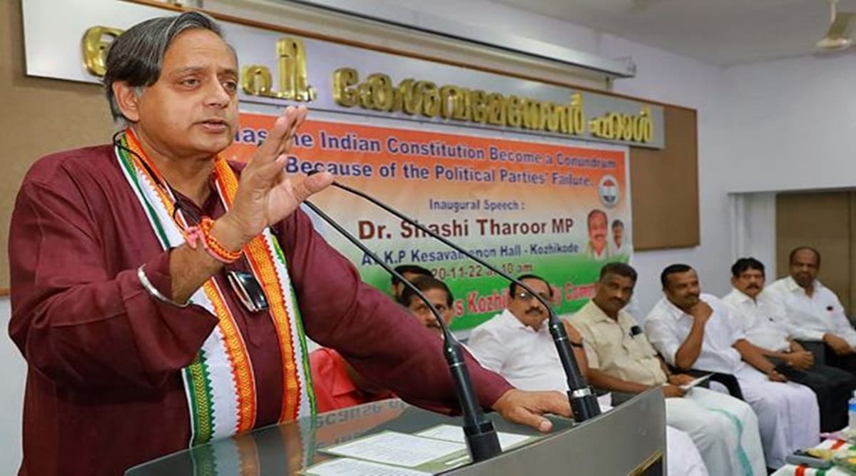 How can my activities be construed as sectarian? asks Shashi Tharoor 