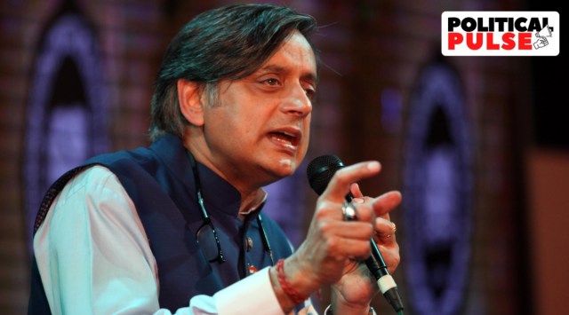 Senior Congress leader Shashi Tharoor. (Express Photo)