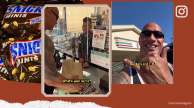 Dwayne Johnson, the rock, dwayne johnson visits store he used to steal snickers, dwayne johnson buys snickers, indian express