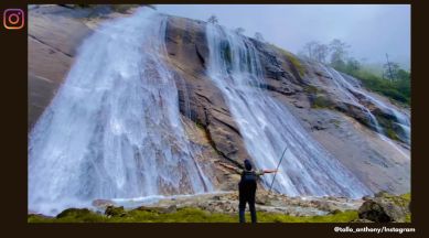 Arunachal Pradesh tourism, Dibang Valley Arunachal Pradesh, hidden tourist gems Arunachal Pradesh, Arunachal Pradesh Chief Minister Pema Khandu, waterfalls in India, viral tourism videos waterfall, indian express