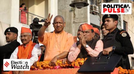 Gujarat elections | Sitting MLA in the shade; it’s a Yogi Adityanath show...