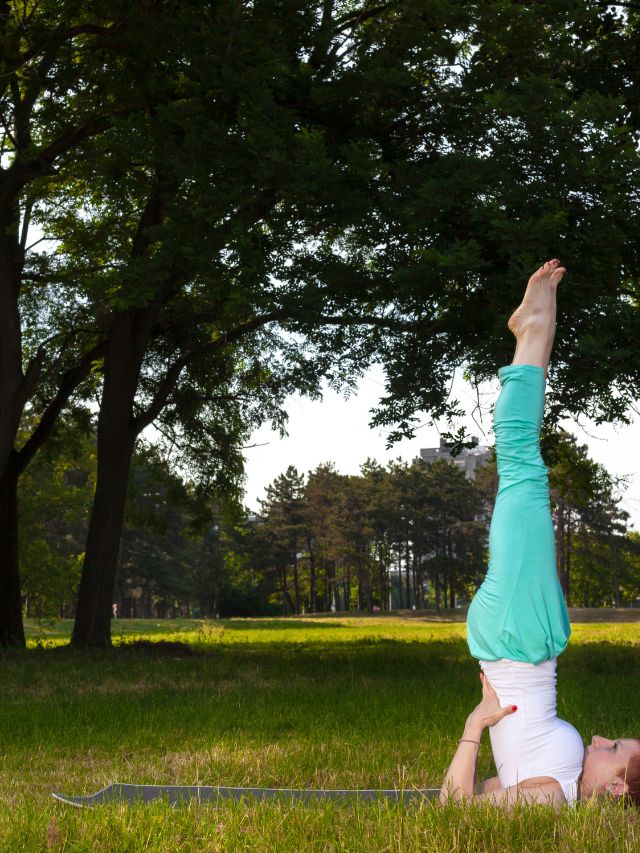 Try these inverted asana to get past menopause | The Indian Express