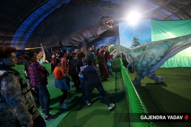dinosaur exhibition