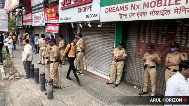 pune shops closed