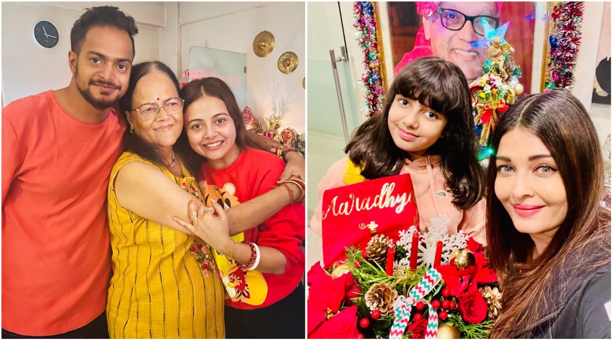 Aishwarya Rai Bachchansex - Aishwarya Rai celebrates Christmas with Aaradhya Bachchan, Preity Zinta  gives glimpse of her decorated tree. See photos and videos | Entertainment  News,The Indian Express
