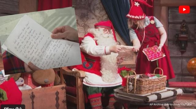 Santa Claus gets letter from Ukrainian children, Santa Claus, christmas, christmas in Ukraine, indian express